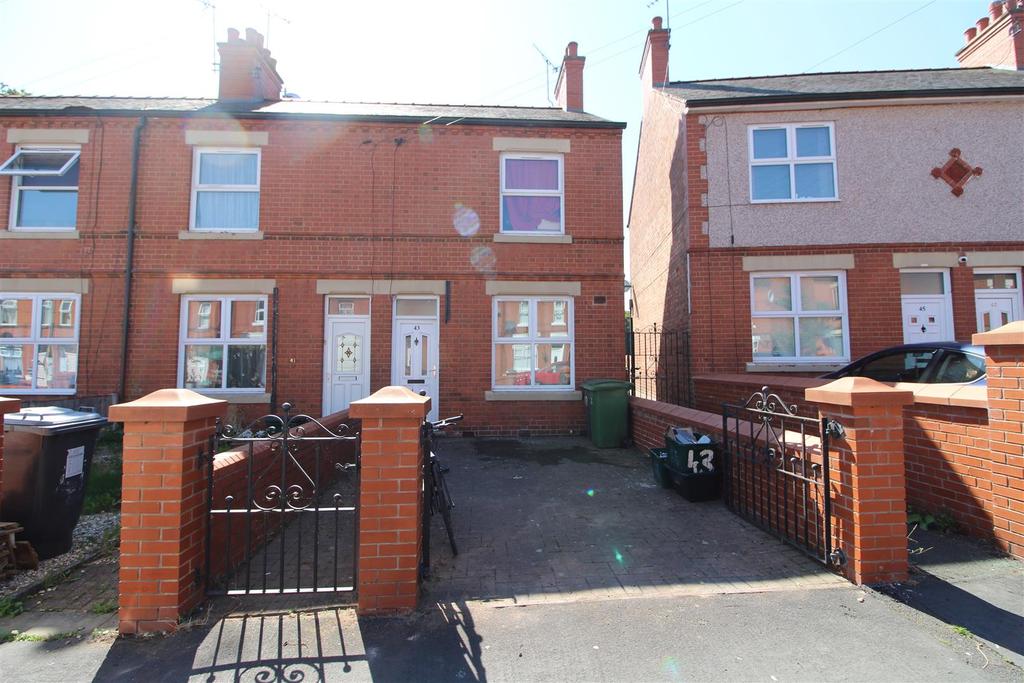 Norman Road, Wrexham 3 bed end of terrace house for sale £110,000