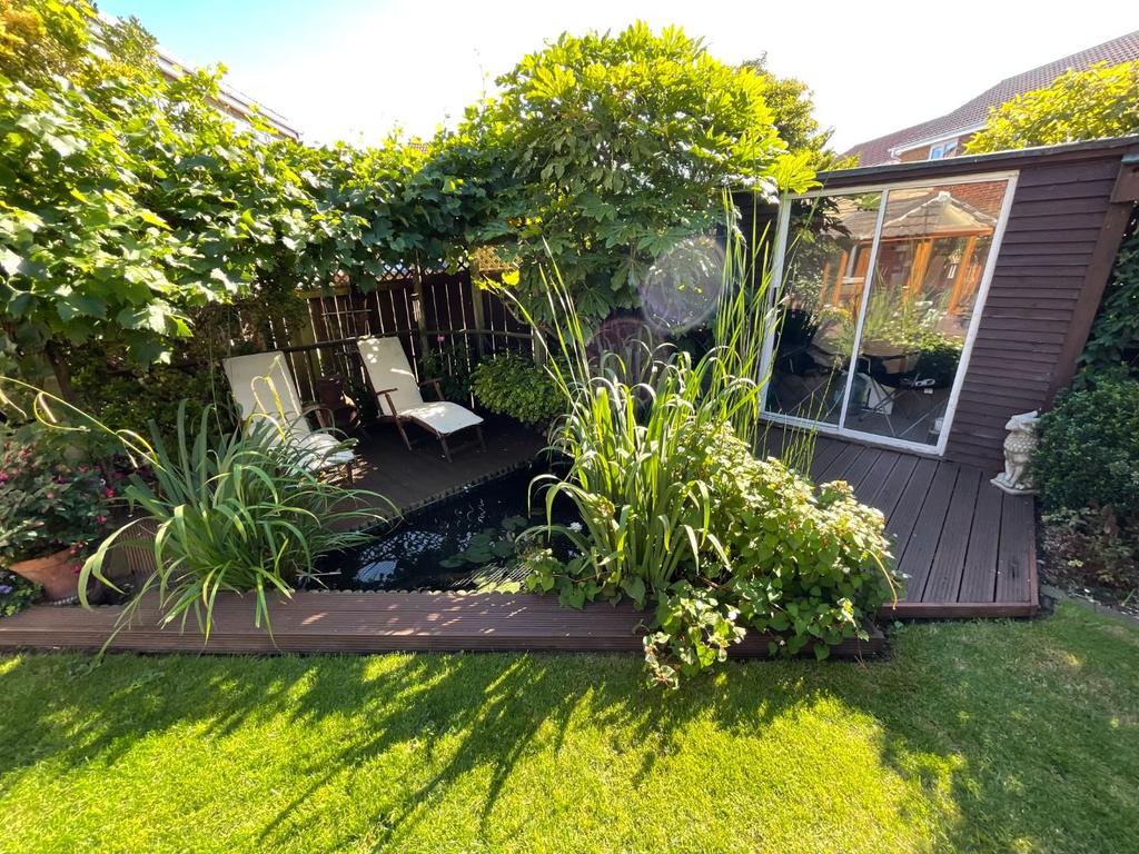 Rear garden