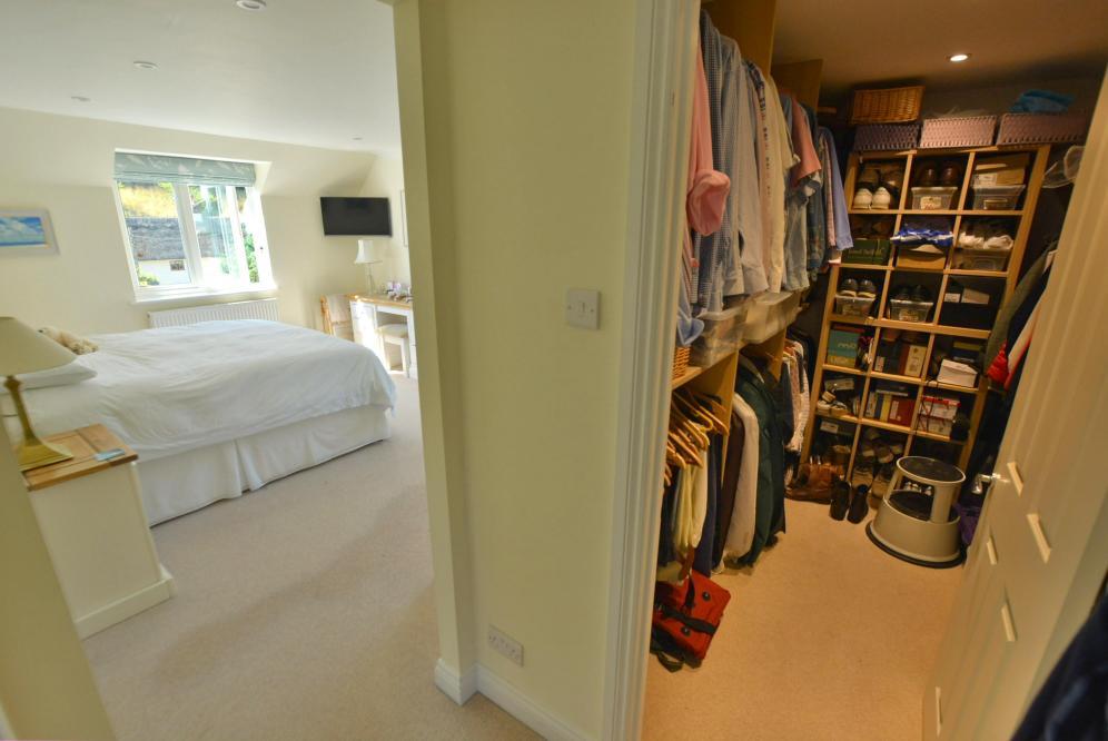 Bedroom and dressing area