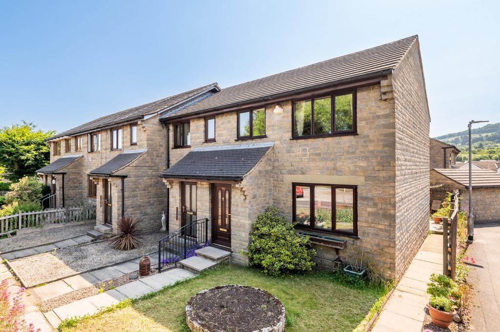Burras Lane, Otley, West Yorkshire, LS21 3 bed end of terrace house for