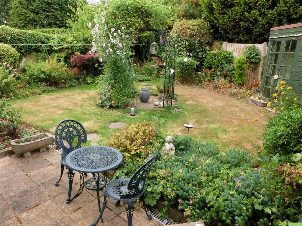 Rear garden