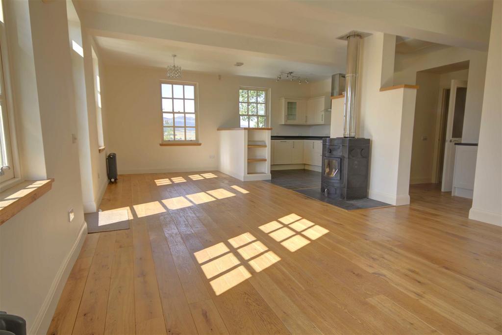 Open plan kitchen/dining/sitting room