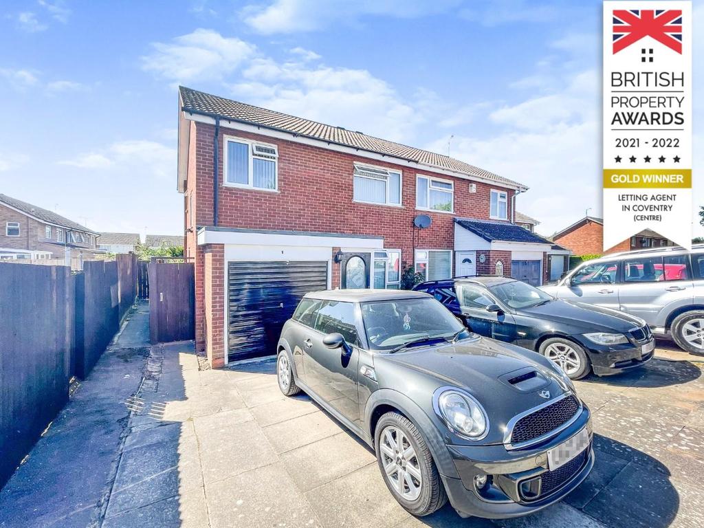 Leafield Close, Coventry 3 bed semidetached house £255,000
