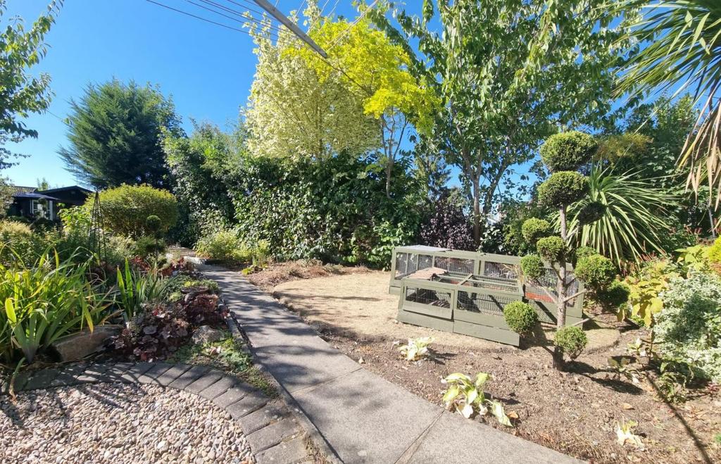 Rear garden