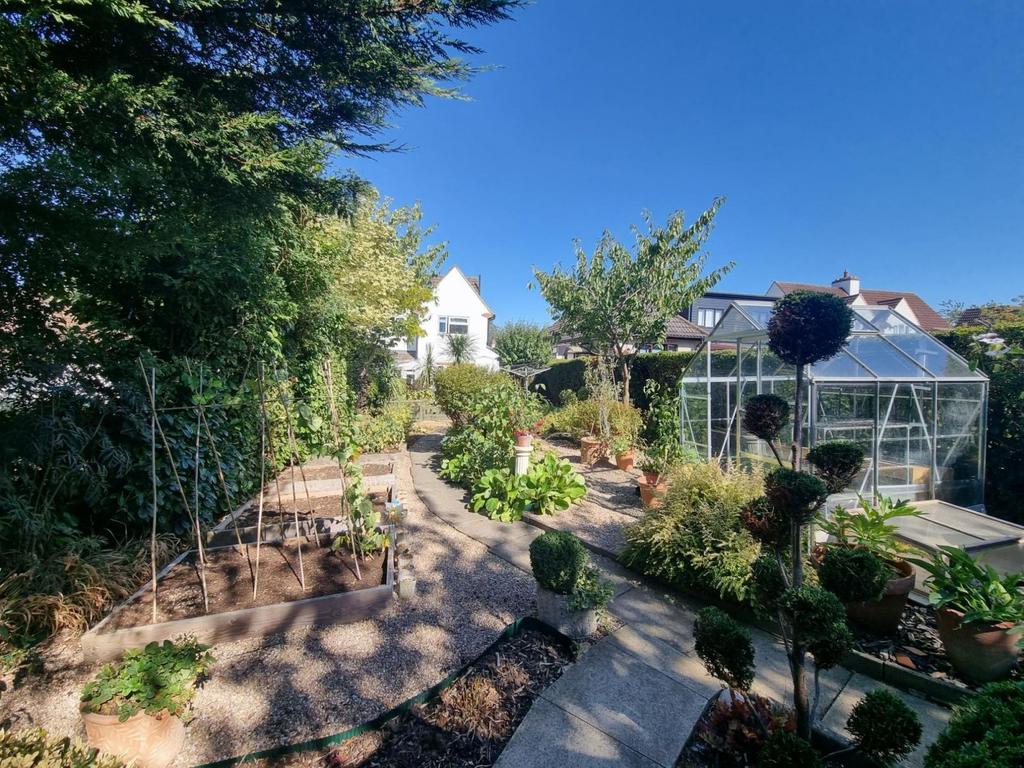 Rear garden