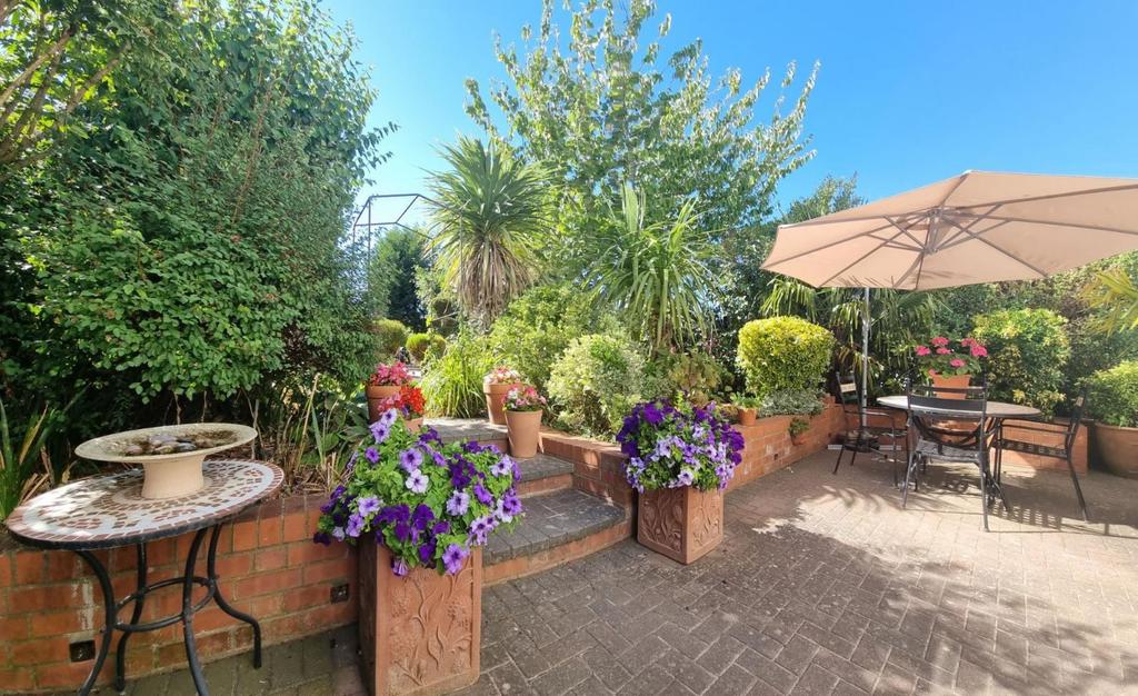 Rear garden