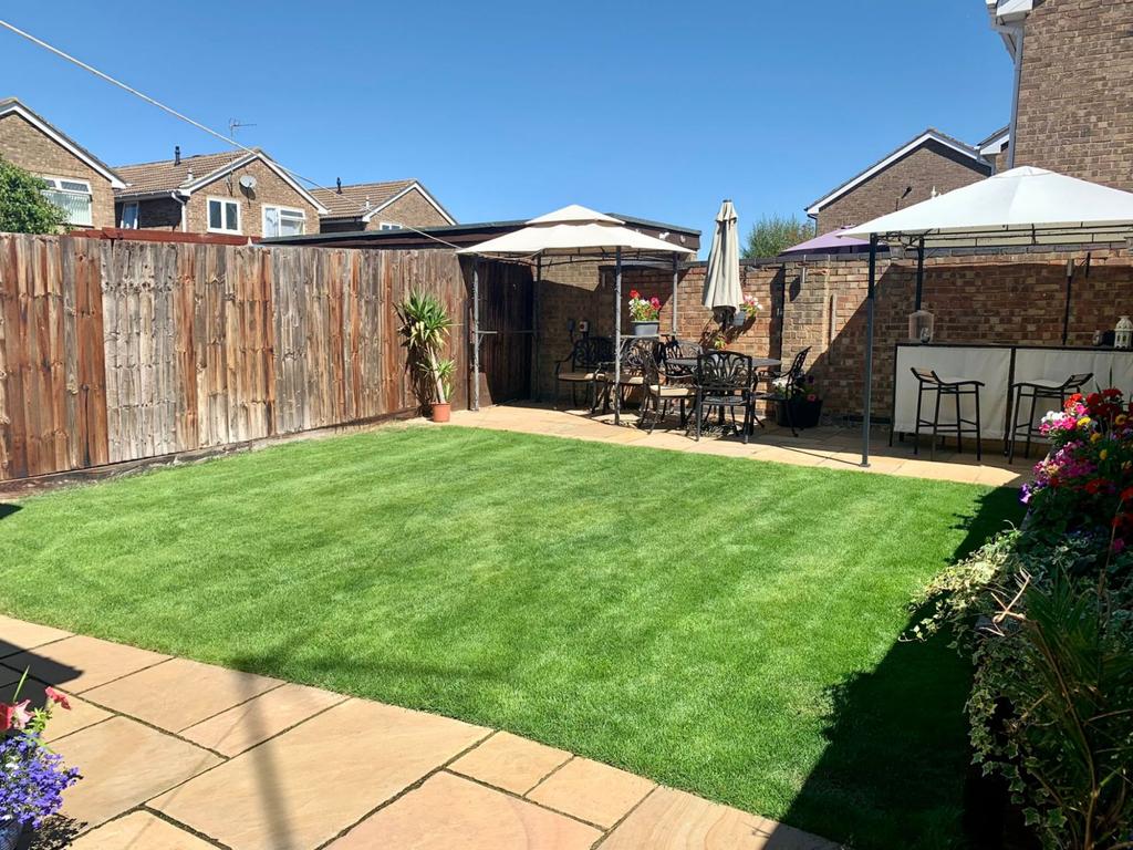 Rear garden