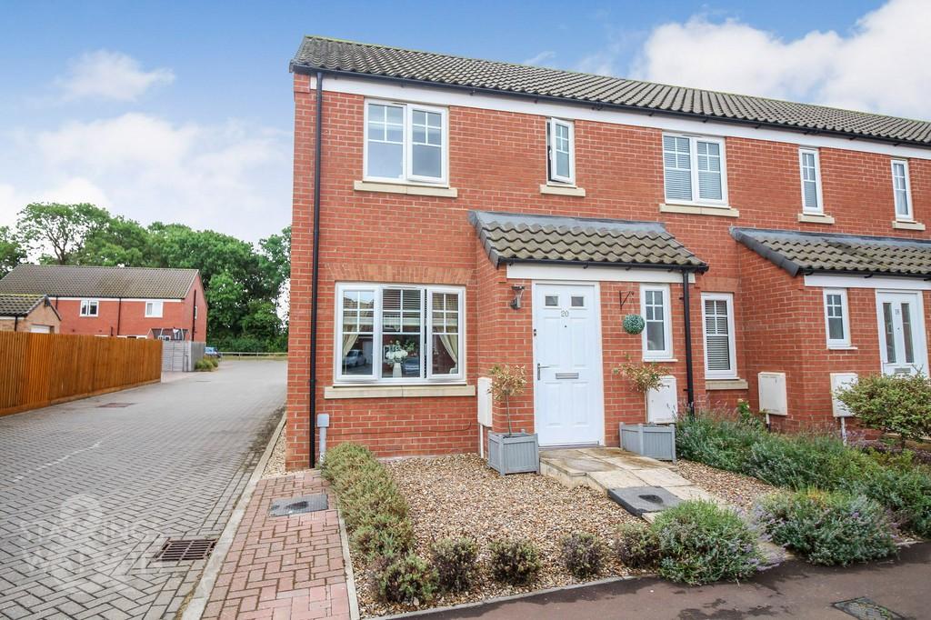 Reeve Way, Wymondham 3 bed end of terrace house £280,000