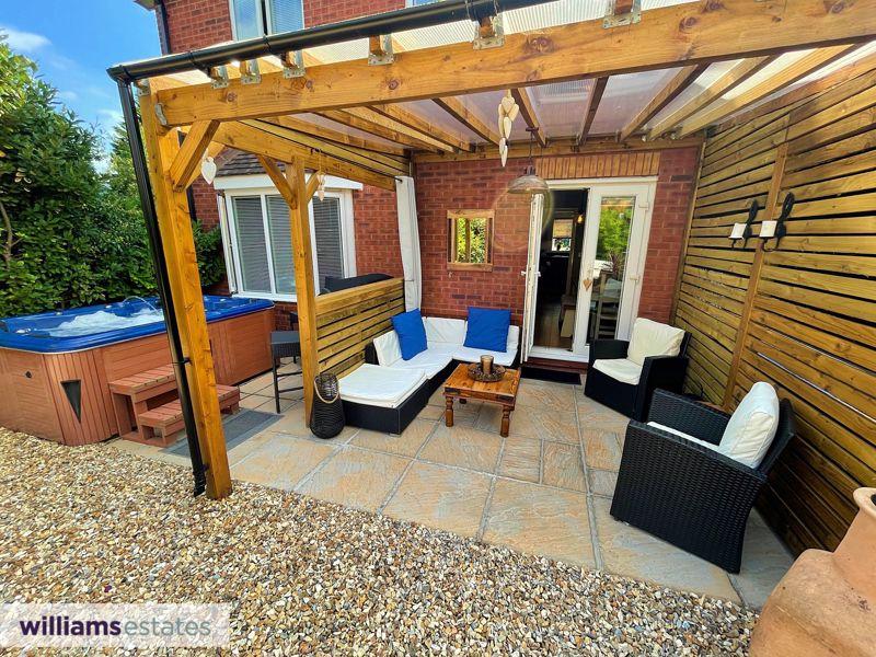 Rear Patio &amp; Hot Tub