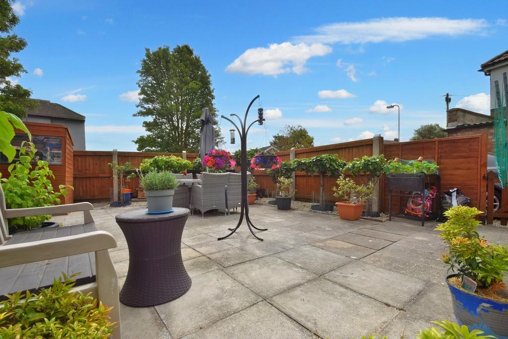 Rear garden