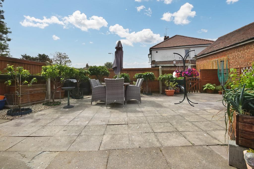 Rear garden