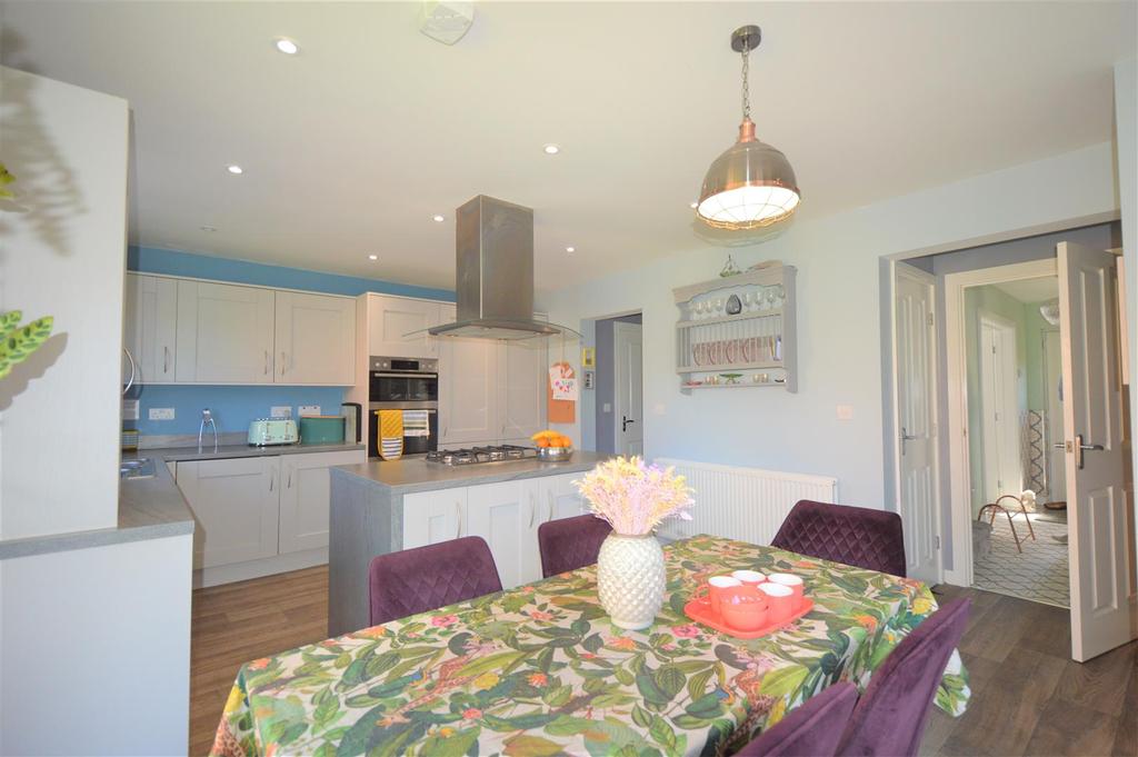 Open plan kitchen