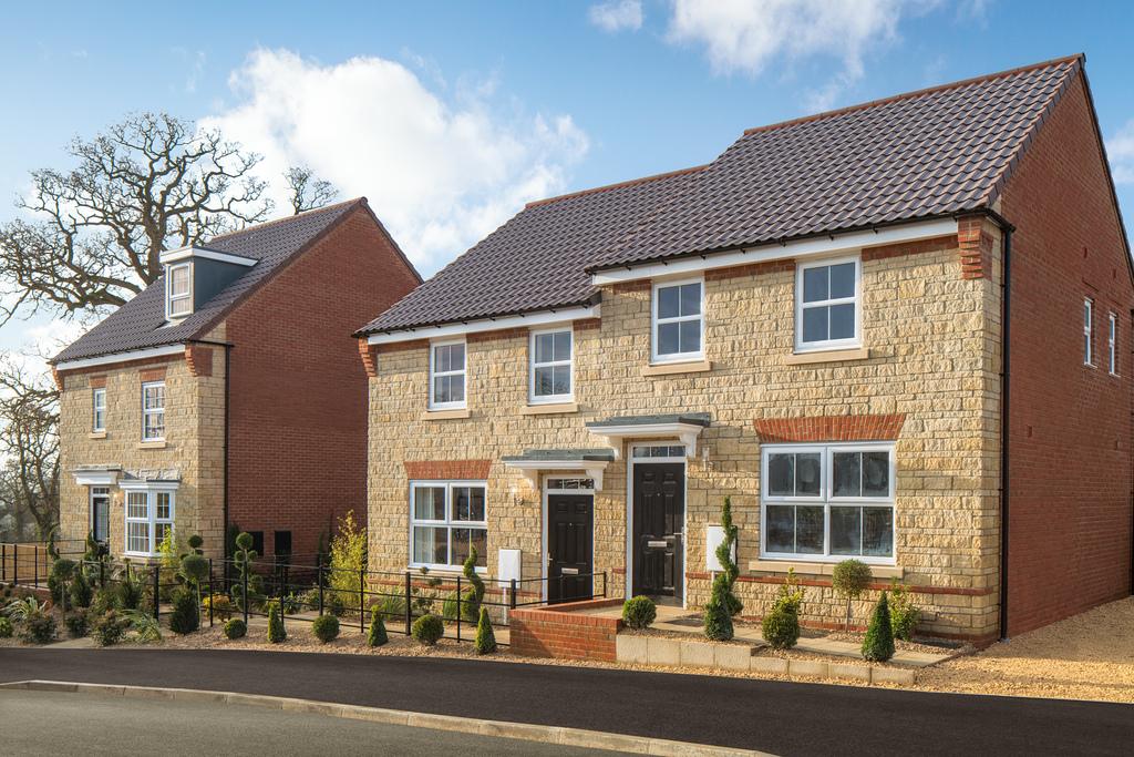 Outside view of the Archford 3 bedroom home