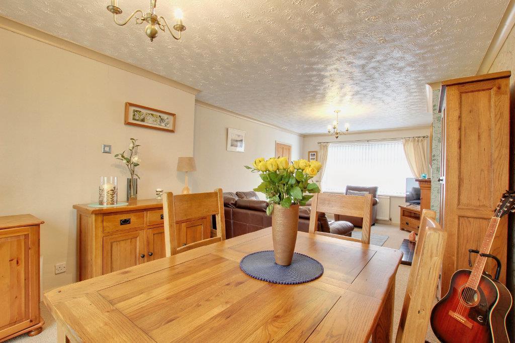 THROUGH LOUNGE &amp; DINING ROOM