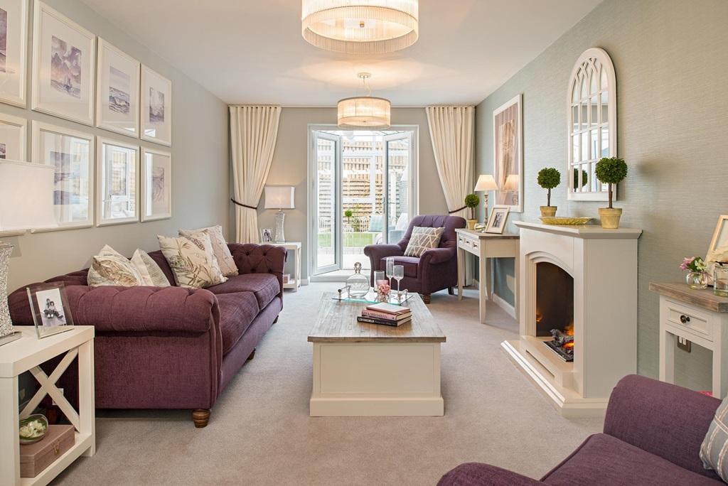 Lounge in the Thornton 4 bedroom detached home