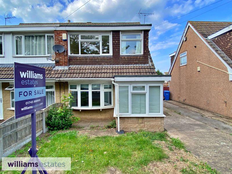 Glan Y Gors, Prestatyn 3 bed semidetached house £139,950