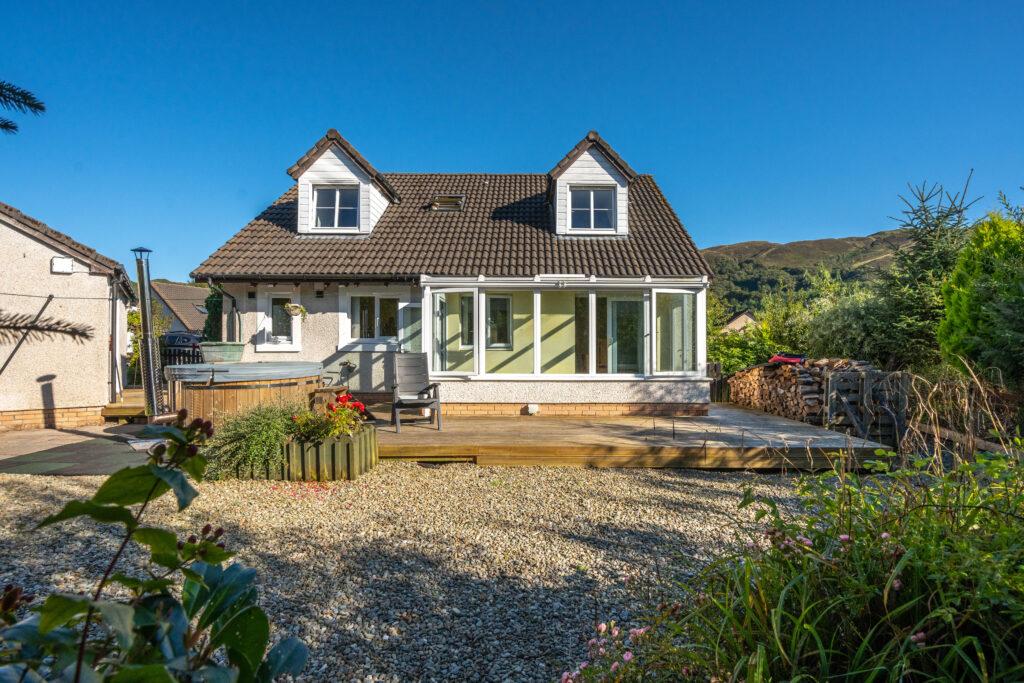 21 The Glebe, Kilmelford, by Oban... 3 bed detached house £250,000
