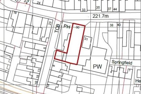 Plot for sale, High Street, Blaenau Ffestiniog, Gwynedd, LL41