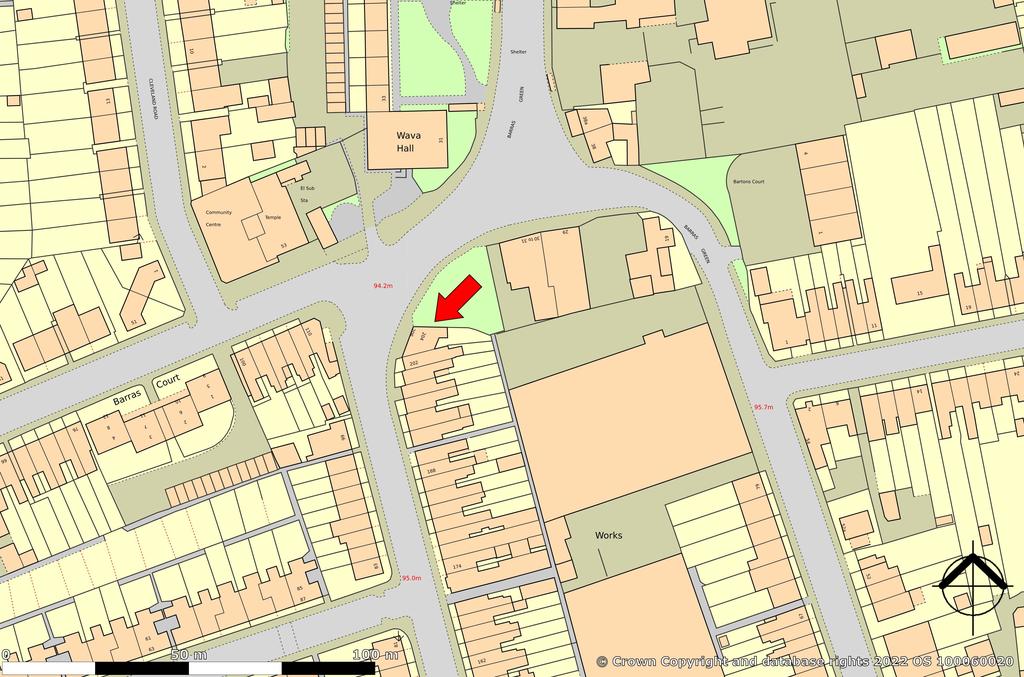 Map clay lane jpg