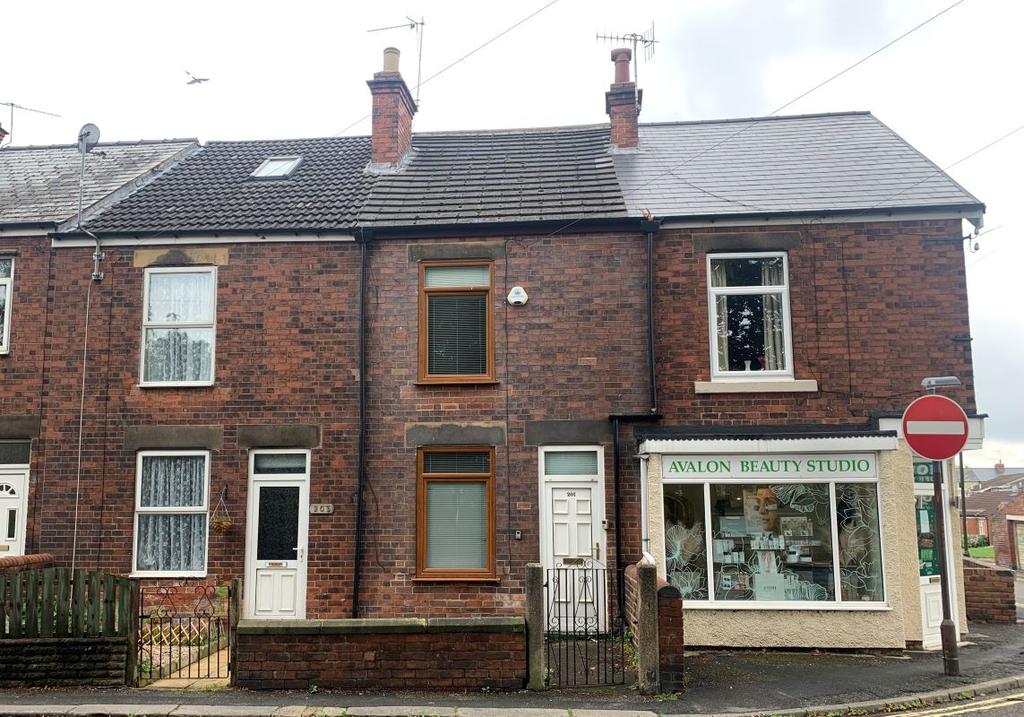 201 Old Hall Road, Chesterfield... 3 bed terraced house £70,000