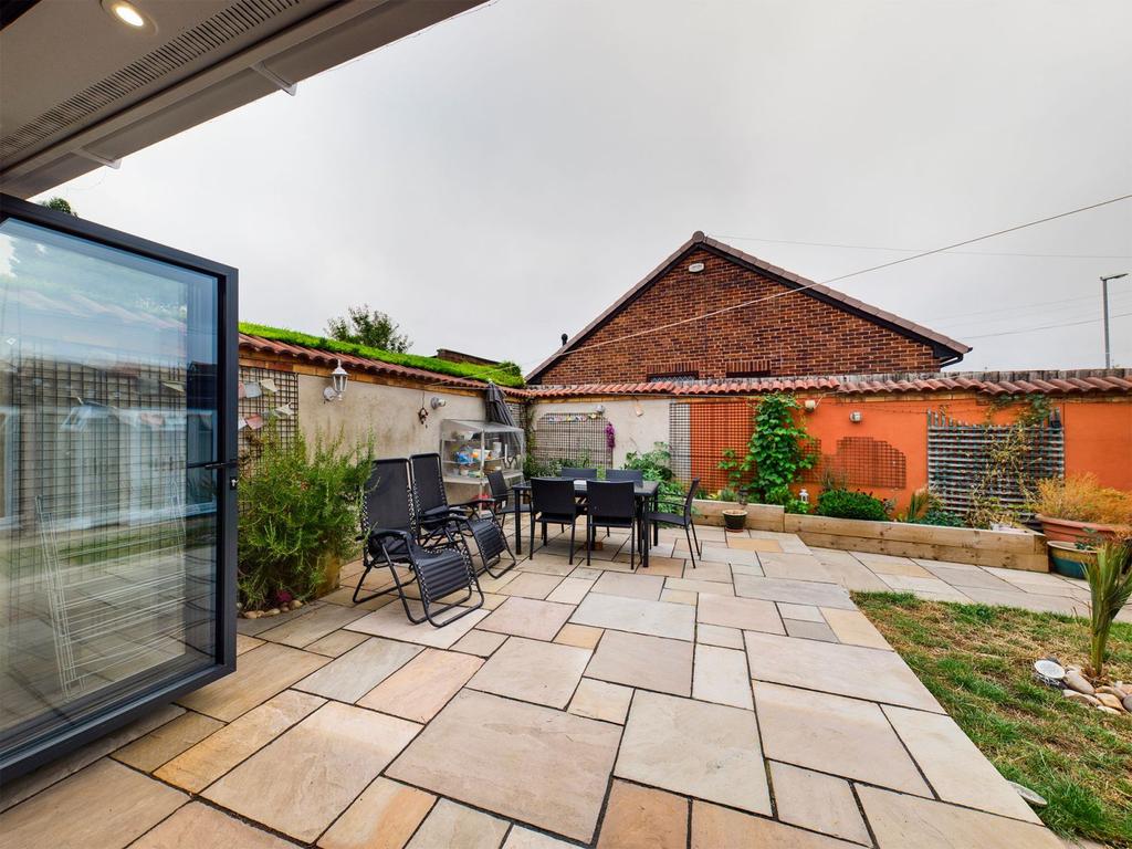 Rear garden