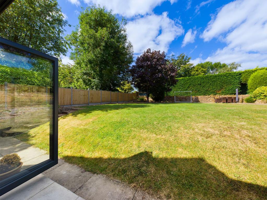 Rear garden