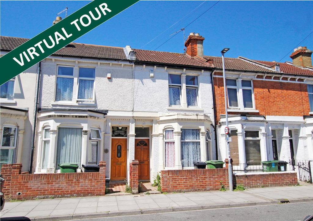 ST. AUGUSTINE ROAD, SOUTHSEA, PO4 9AB 3 bed terraced house £1,100 pcm