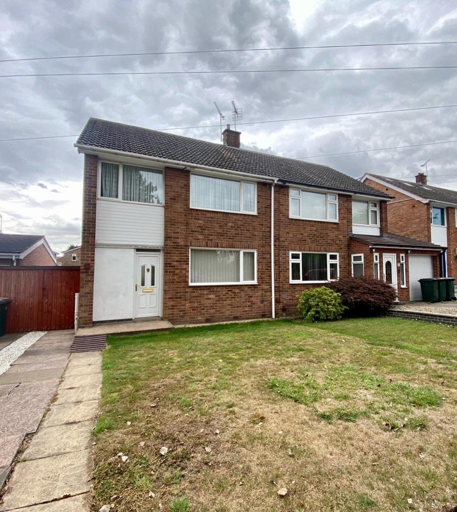 Farcroft Avenue, CV5 3 bed semidetached house £1,195 pcm (£276 pw)