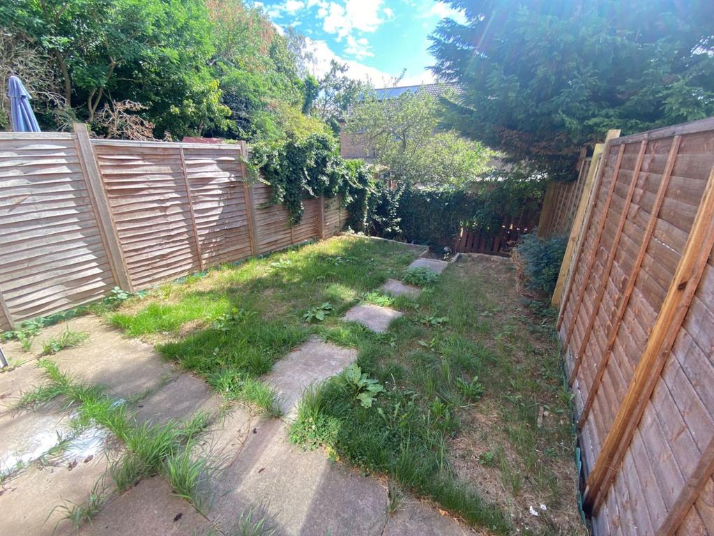 Rear garden