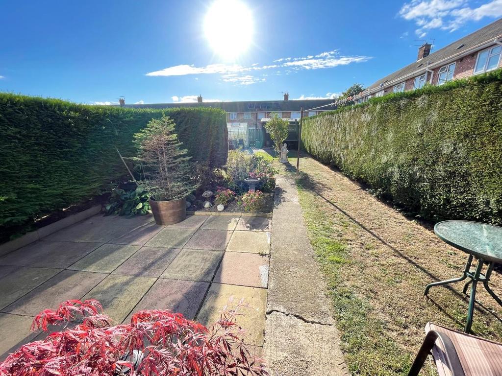 Rear garden