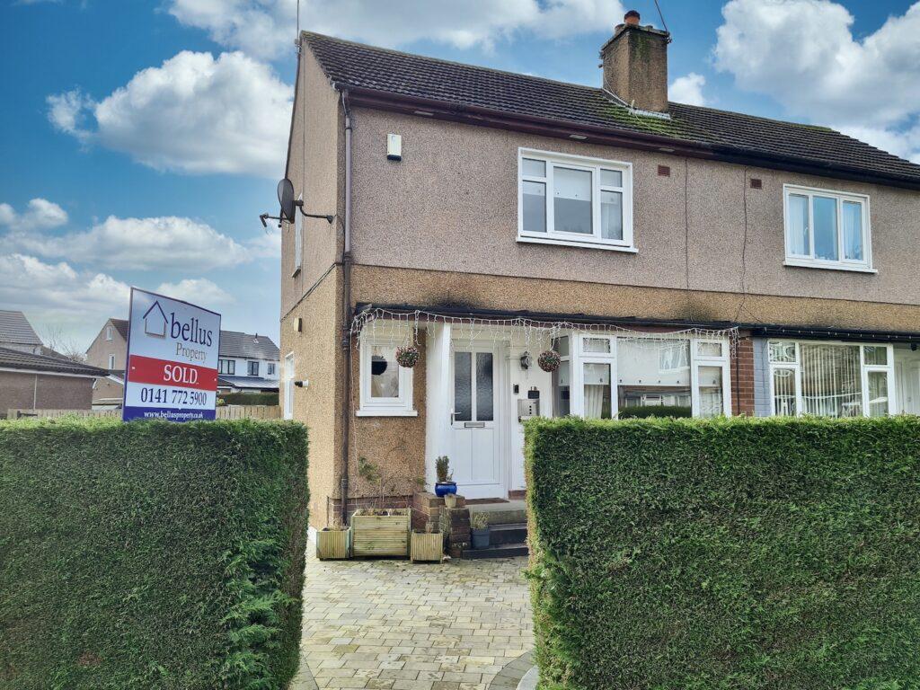 St Andrews Avenue G64 2EE 2 bed semidetached house £199,000
