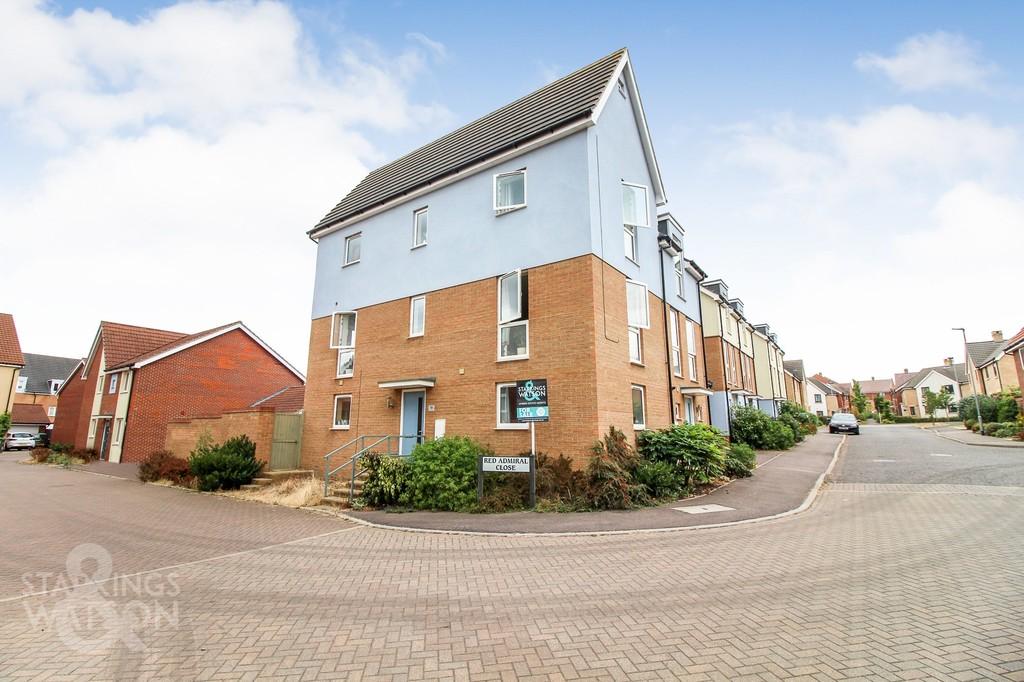 Red Admiral Close, Costessey, Norwich 3 bed semidetached house £280,000