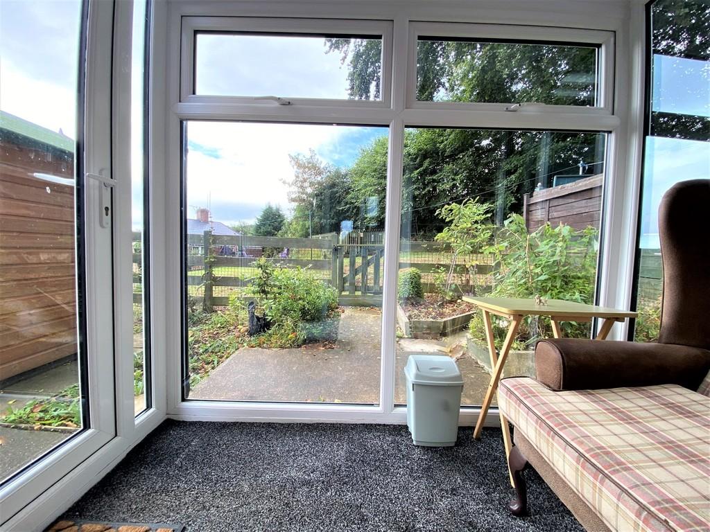 Rear porch
