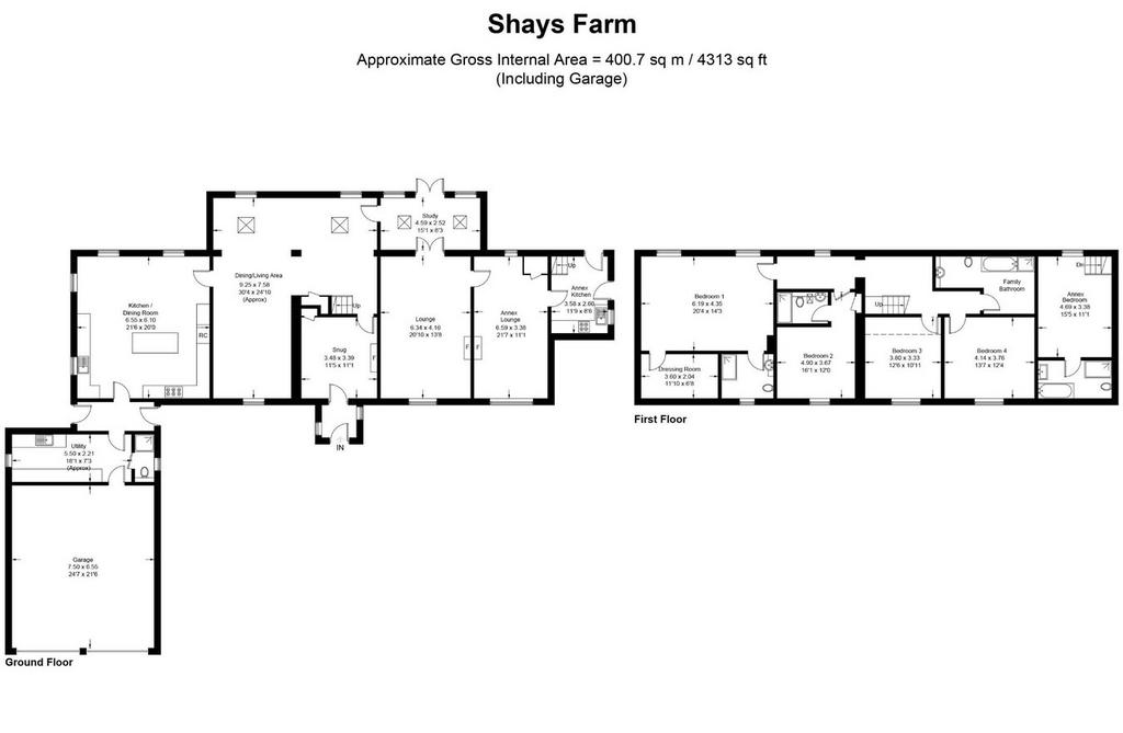 Shays Farmhouse Floor Plan
