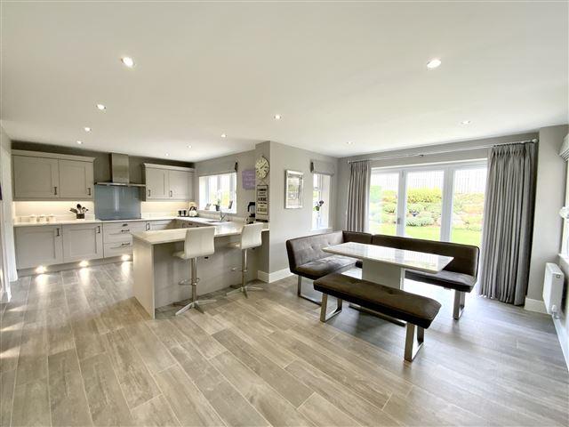 Family living/dining/kitchen/space