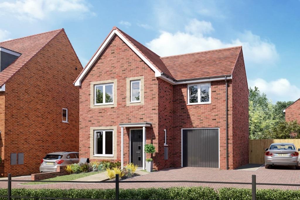 The Amersham Plot 142 at Brunton Rise, Newcastle Great Park, Gosforth