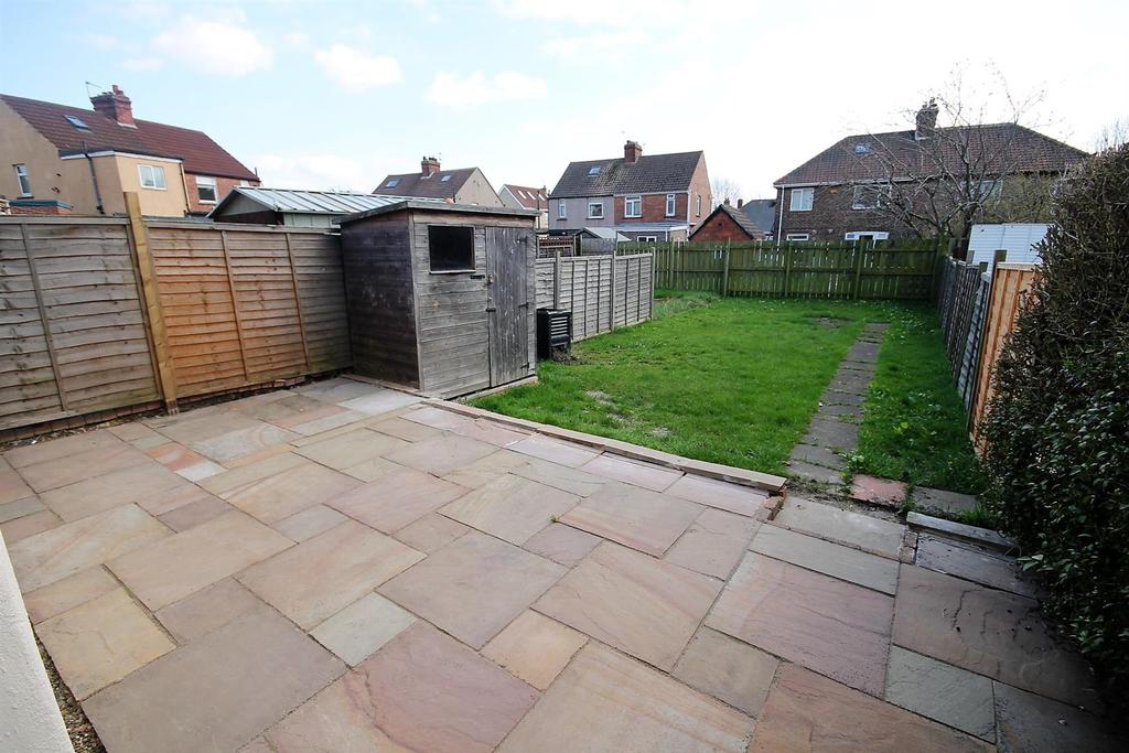 Rear garden
