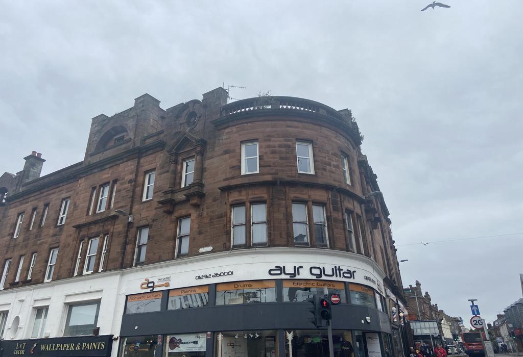 58B Alloway Street, Ayr, Ayrshire 3 bed flat £90,000
