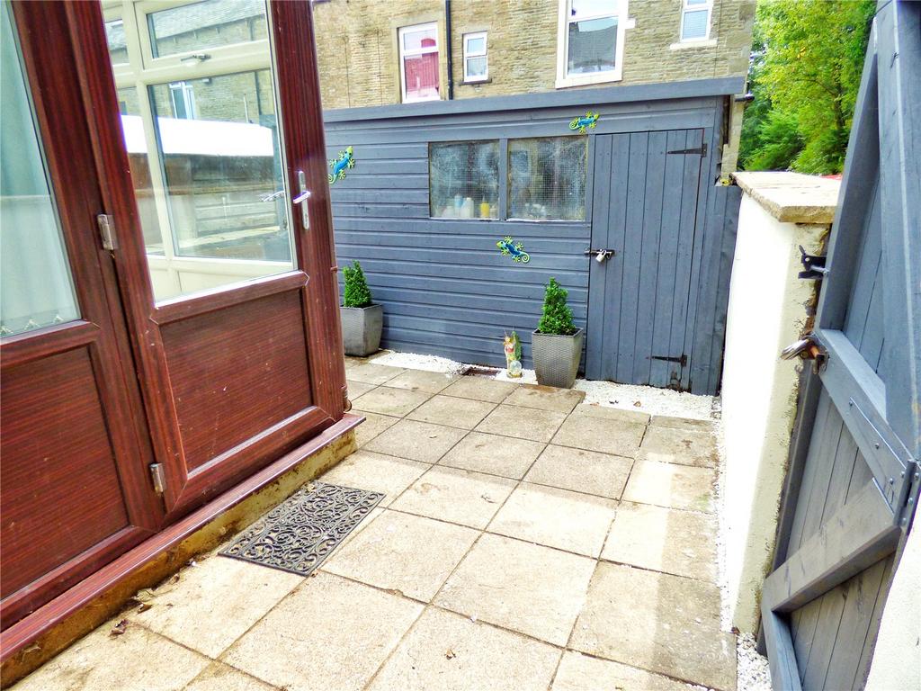 Rear Patio: