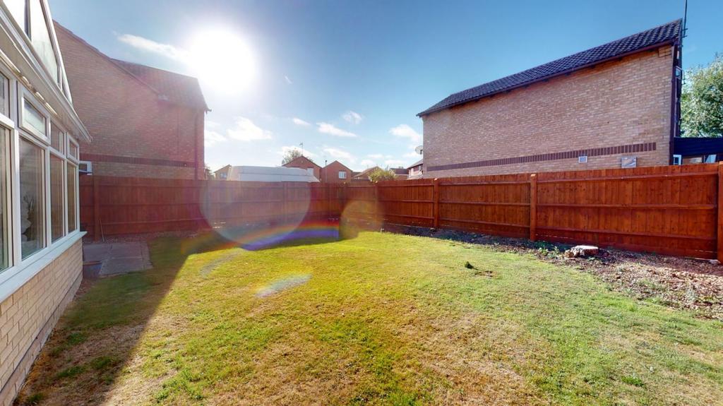 Rear garden