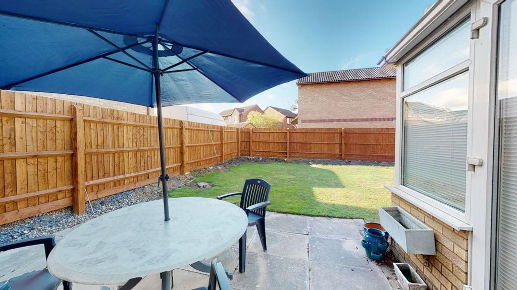Rear garden