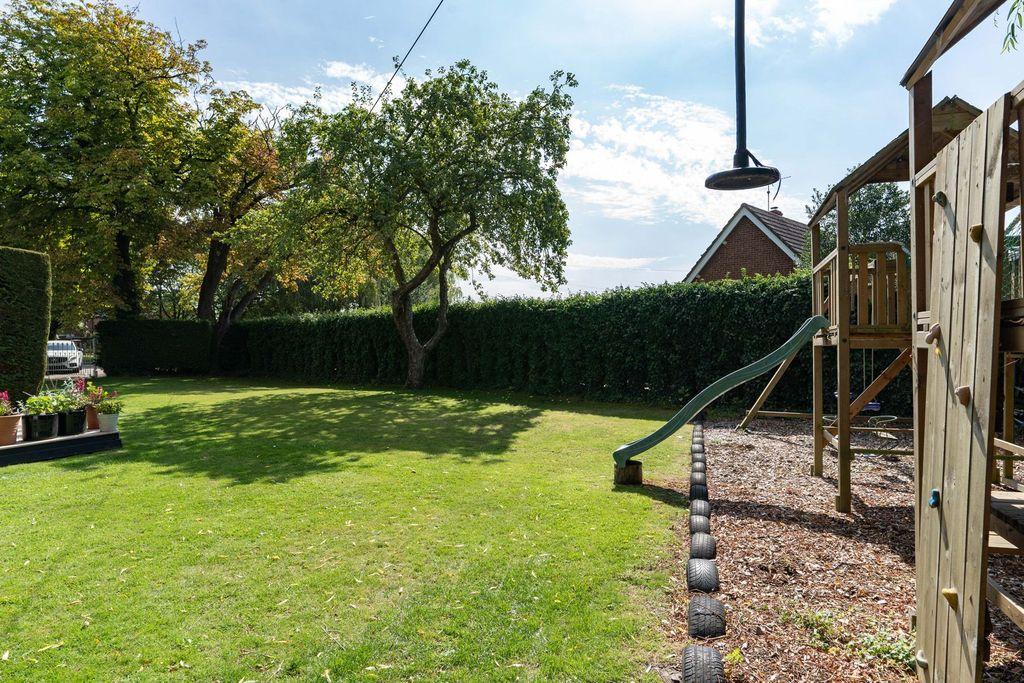 Lawn and Children's Play Area