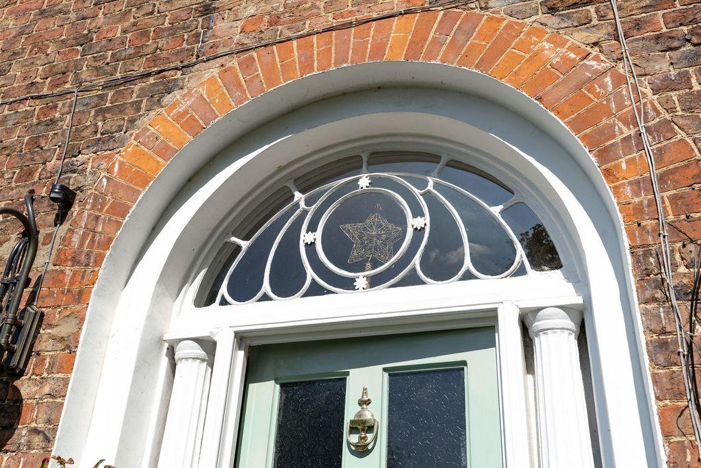 Window above the Main Door