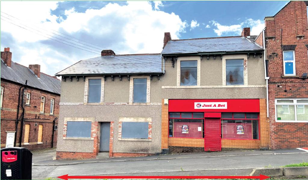 12, 14, 16 and 16(A) Derwent Street, Chopwell Shop £25,000