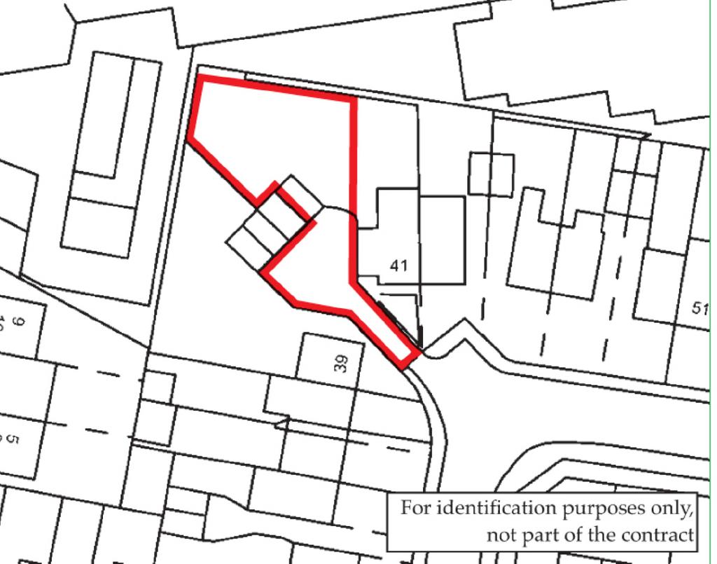 Garage and Land adjacent to 41... Land £20,000