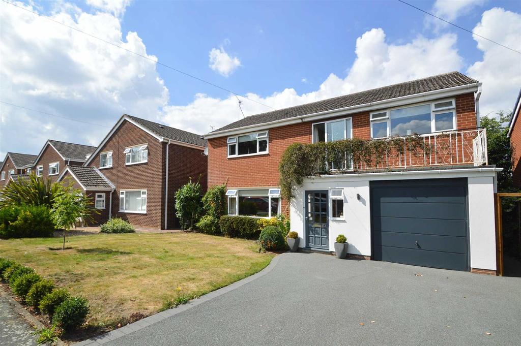 Glebe Road, Bayston Hill, Shrewsbury 4 bed detached house £425,000