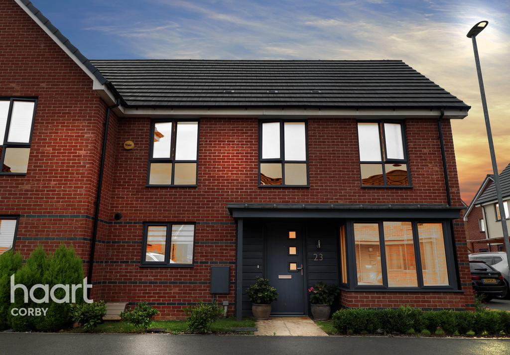 Perkins Close, CORBY 3 bed semidetached house for sale £289,950