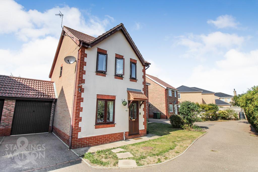 Millview, Ormesby, Great Yarmouth 3 bed link detached house £275,000