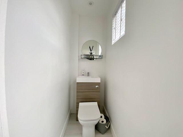 Downstairs wc