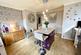 Open plan dining/kitchen